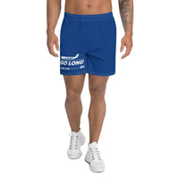 GO LONG (AVL) BLUE Men's Athletic Long Shorts