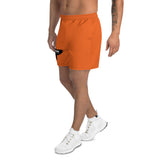 NIGHTHAWK (ORANGE) Men's Athletic Long Shorts