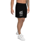 PLANE SPOTTER (BLACK) Men's Athletic Long Shorts