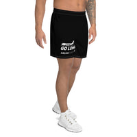 GO LONG (AVL) BLACK Men's Athletic Long Shorts