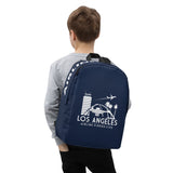 LOS ANGELES RETRO (NAVY) Minimalist Backpack