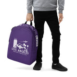 LOS ANGELES RETRO (PURPLE) Minimalist Backpack