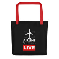 AIRLINE VIDEOS LIVE Tote bag