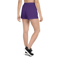 BOOP THE SNOOT (PURPLE) Women's Athletic Short Shorts