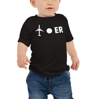 PLANE-SPOT-ER Baby Jersey Short Sleeve Tee