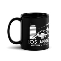 LOS ANGELES AVL (SOLD IN US ONLY) Black Glossy Mug