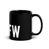 DFW TOWER (SOLD IN THE US ONLY) Black Glossy Mug