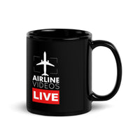 AVL ON THE FLY (SOLD IN US ONLY) Black Glossy Mug