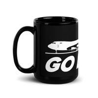 GO LONG Black Glossy Mug - SOLD IN US ONLY