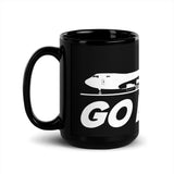 GO LONG Black Glossy Mug - SOLD IN US ONLY