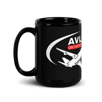 AVL ON THE FLY (SOLD IN US ONLY) Black Glossy Mug