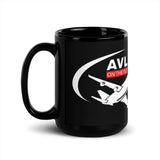 AVL ON THE FLY (SOLD IN US ONLY) Black Glossy Mug