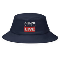 Airline Videos Live Old School Bucket Hat