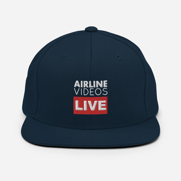 Airline Videos Live Snapback Hat