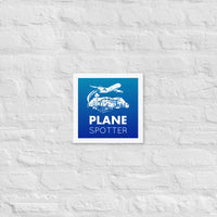 PLANE SPOTTER Framed poster