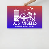 LOS ANGELES RETRO Poster