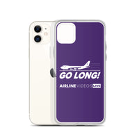 GO LONG (PURPLE) iPhone Case
