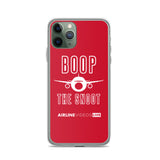 BOOP THE SNOOT (RED) iPhone Case