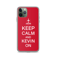 KEEP CALM AND KEVIN ON iPhone Case