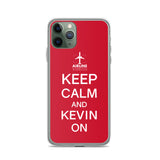 KEEP CALM AND KEVIN ON iPhone Case