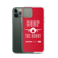 BOOP THE SNOOT (RED) iPhone Case