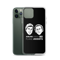 AVL PLANE JOCKEYS (BLACK) iPhone Case