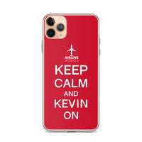 KEEP CALM AND KEVIN ON iPhone Case