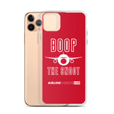 BOOP THE SNOOT (RED) iPhone Case