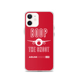 BOOP THE SNOOT (RED) iPhone Case