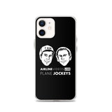 AVL PLANE JOCKEYS (BLACK) iPhone Case