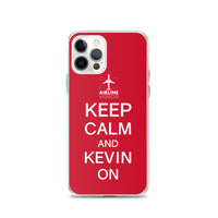 KEEP CALM AND KEVIN ON iPhone Case