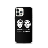 AVL PLANE JOCKEYS (BLACK) iPhone Case