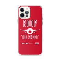 BOOP THE SNOOT (RED) iPhone Case