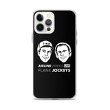 AVL PLANE JOCKEYS (BLACK) iPhone Case