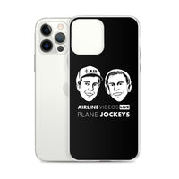 AVL PLANE JOCKEYS (BLACK) iPhone Case