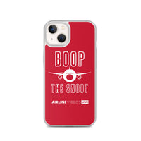 BOOP THE SNOOT (RED) iPhone Case