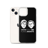 AVL PLANE JOCKEYS (BLACK) iPhone Case