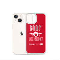 BOOP THE SNOOT (RED) iPhone Case