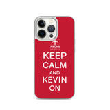 KEEP CALM AND KEVIN ON iPhone Case