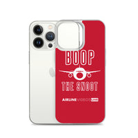 BOOP THE SNOOT (RED) iPhone Case