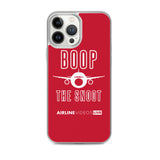 BOOP THE SNOOT (RED) iPhone Case