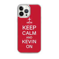 KEEP CALM AND KEVIN ON iPhone Case