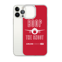 BOOP THE SNOOT (RED) iPhone Case