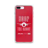 BOOP THE SNOOT (RED) iPhone Case