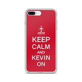 KEEP CALM AND KEVIN ON iPhone Case