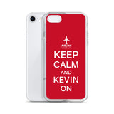 KEEP CALM AND KEVIN ON iPhone Case