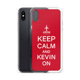 KEEP CALM AND KEVIN ON iPhone Case