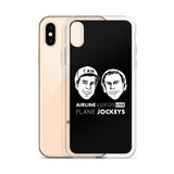 AVL PLANE JOCKEYS (BLACK) iPhone Case