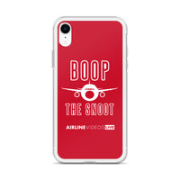 BOOP THE SNOOT (RED) iPhone Case