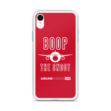 BOOP THE SNOOT (RED) iPhone Case